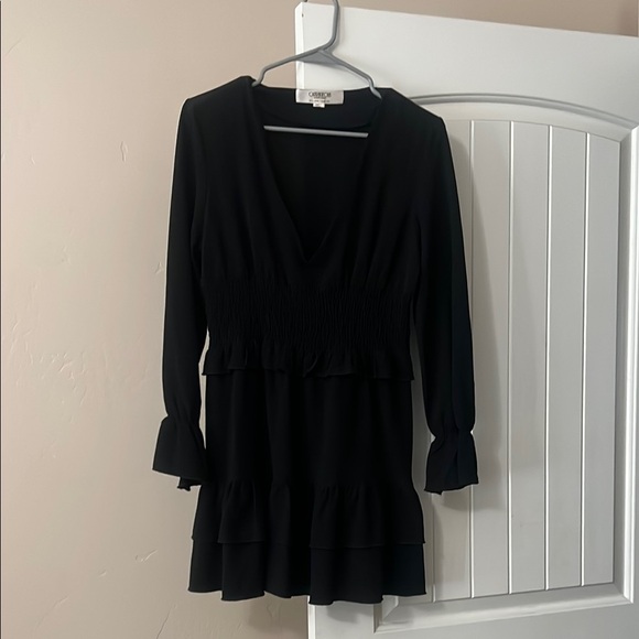 Chicwish Dresses & Skirts - Chicwish Black Bell Sleeve Babydoll Dress